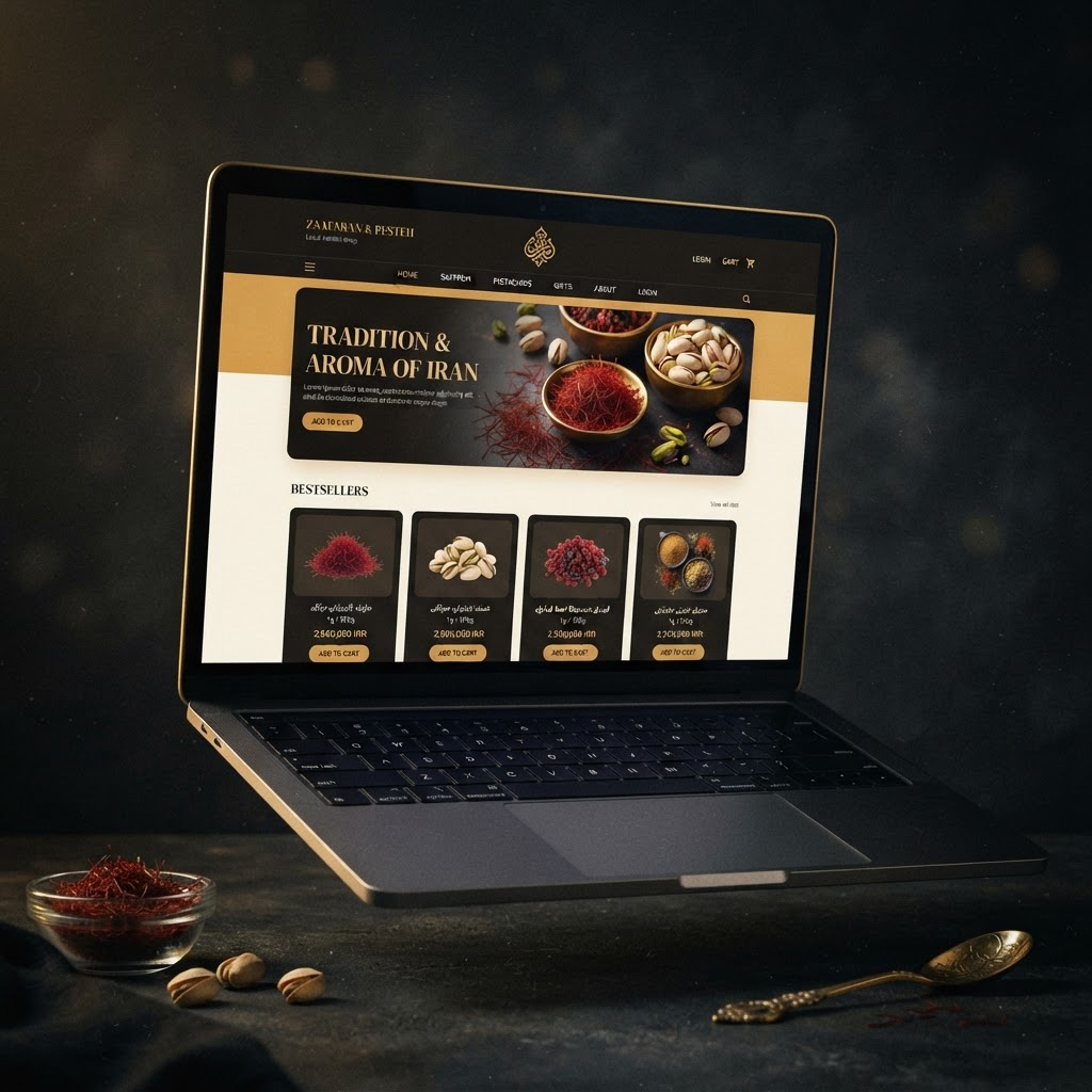 فروشگاه زعفران و پسته